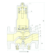 Y416減壓穩壓閥結構